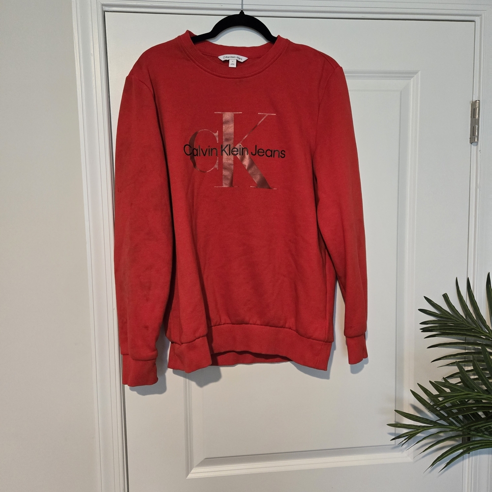 Calvin Klein Men's Red Sweater